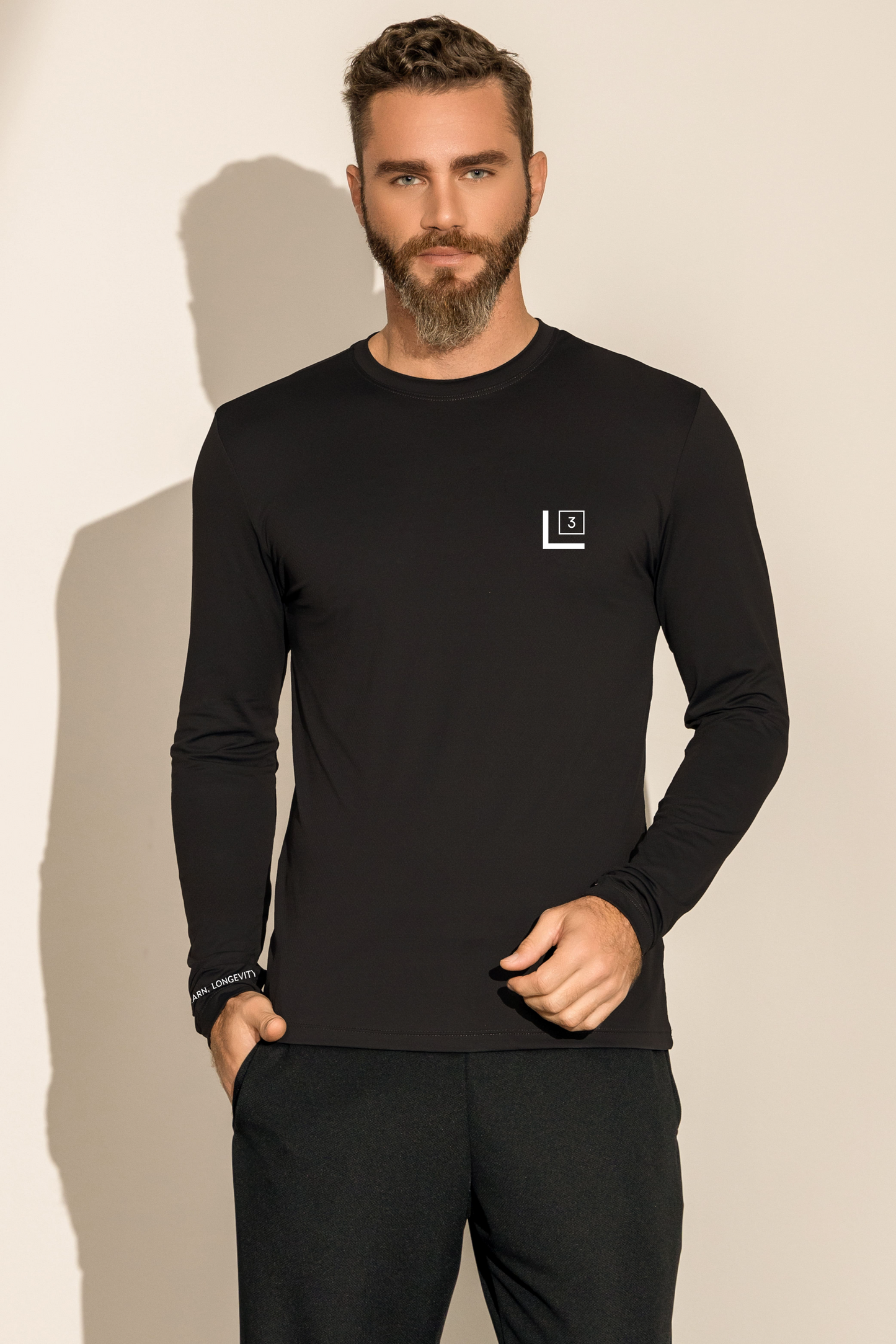 Men's Long Sleeve Performance Wear UV 50