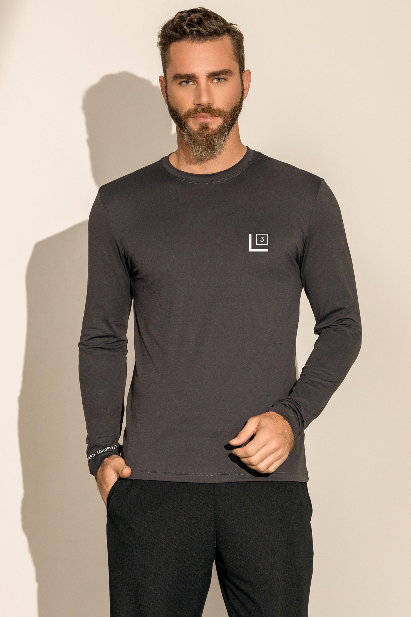 Men's Long Sleeve Performance Wear UV 50