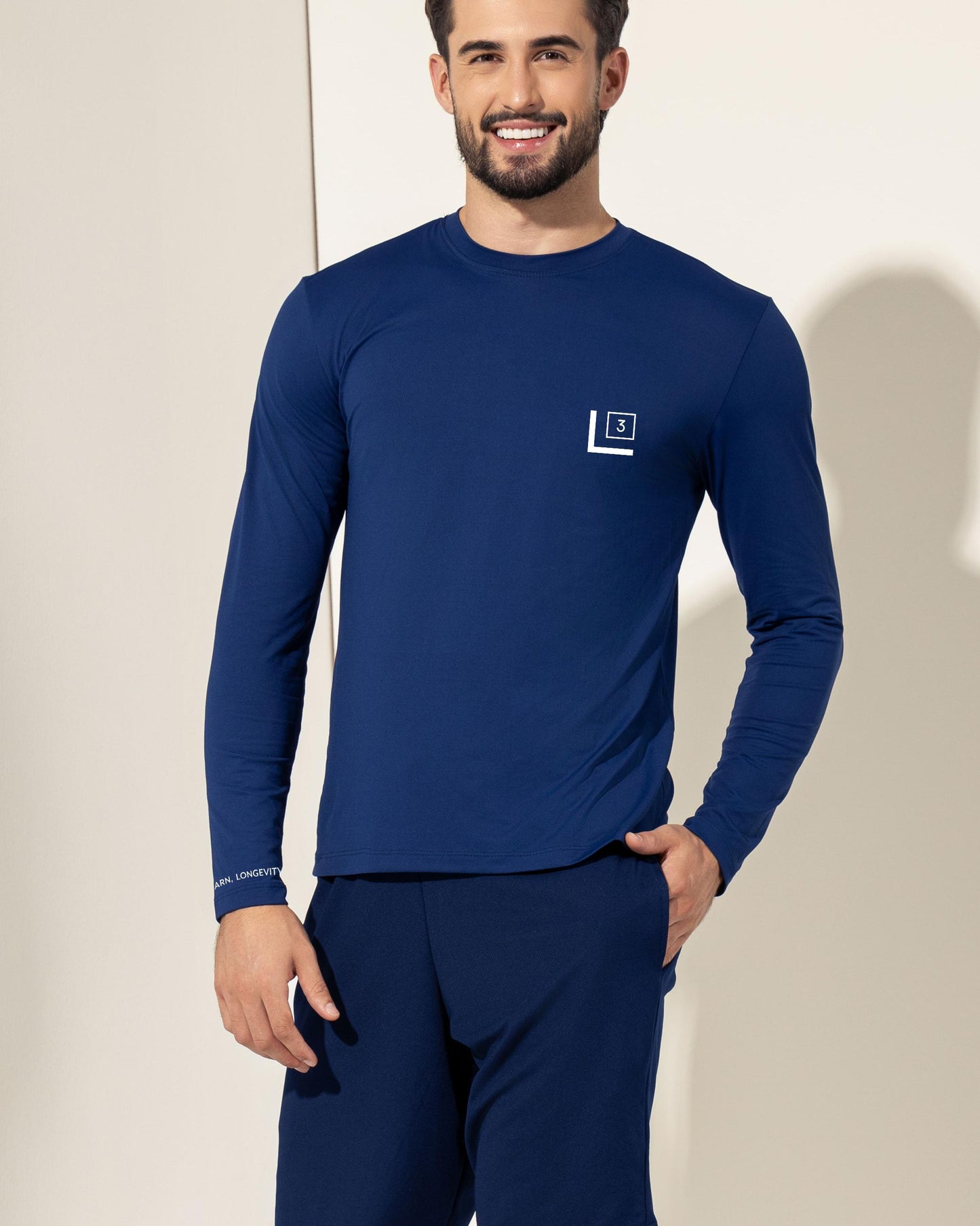 Men's Long Sleeve Performance Wear UV 50