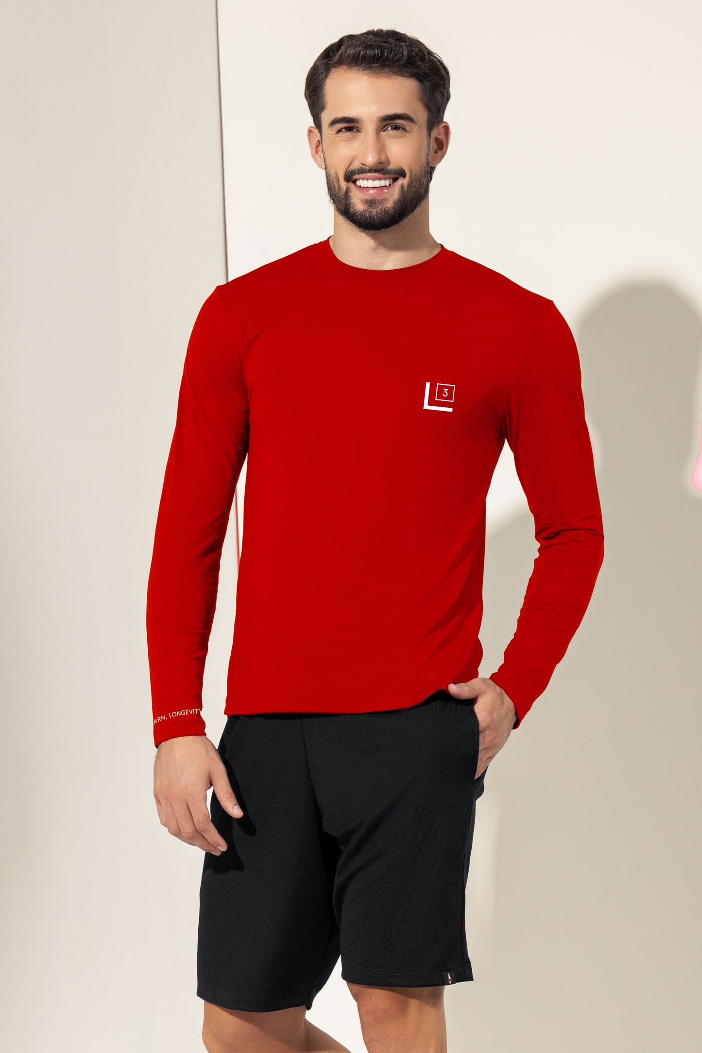 Men's Long Sleeve Performance Wear UV 50