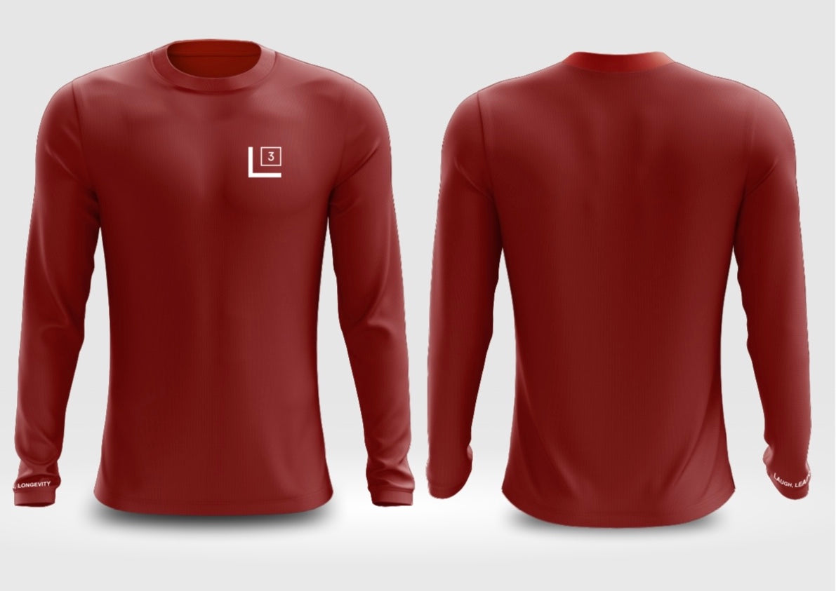 Men's Long Sleeve Performance Wear UV 30