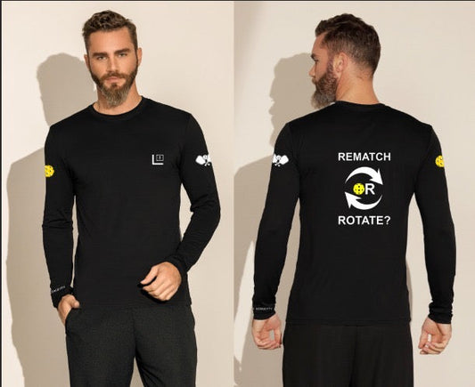 Rematch Or Rotate UV 50 Men's Long Sleeve Performance Wear